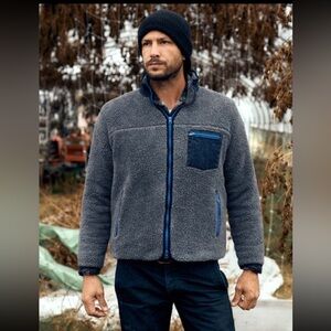 NWT Imogene + Willie The Fitzroy Thermal Sherpa Jacket Mens Size XL Made in USA